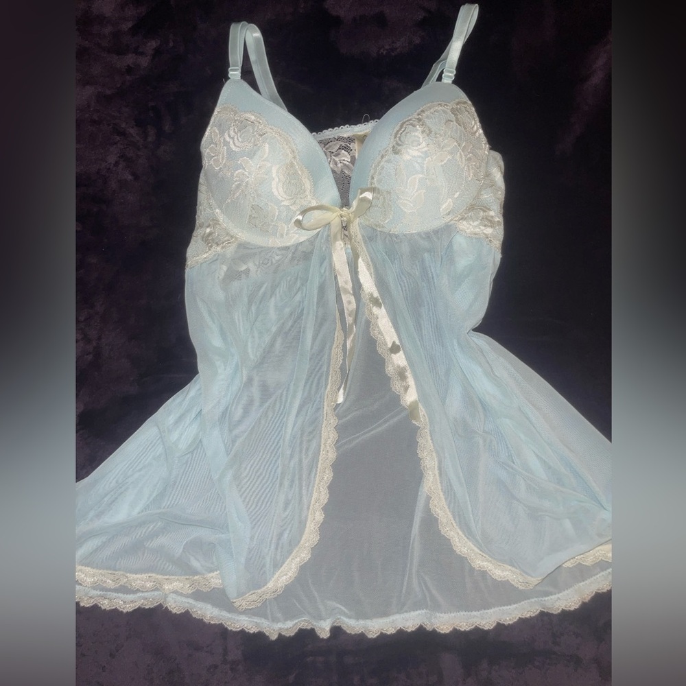 Blue babydoll